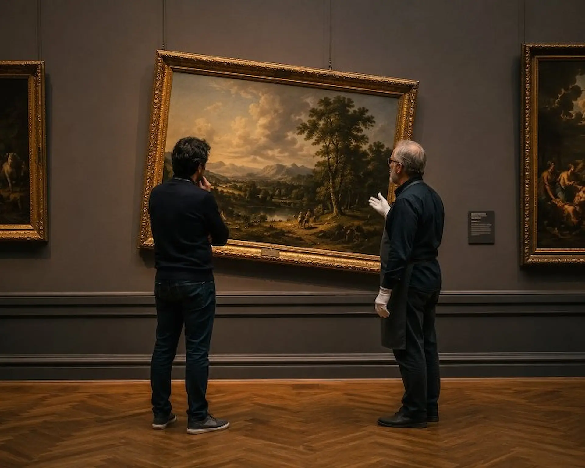o quadro torto